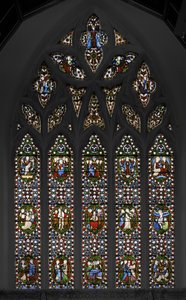 Mystères du Rosaire, Fenêtre Est de la Chapelle - Augustus Welby Northmore Pugin