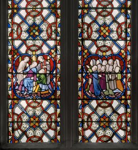 Fenêtre de Saint Georges (détail)