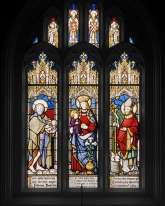 Saint Jean-Baptiste, Vierge et Enfant, et Saint Nicolas
