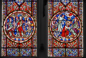 La Vie de Saint Paul, Chapelle Saint-Georges (détail) - Augustus Welby Northmore Pugin