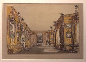 Le salon jaune (nord) - Augustus Welby Pugin