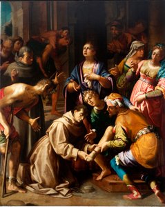 Miracle de Saint Antoine de Padoue - Aurelio Lomi