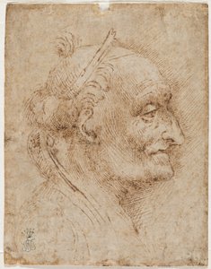 Vieille tête de voûte à droite, 16ème siècle