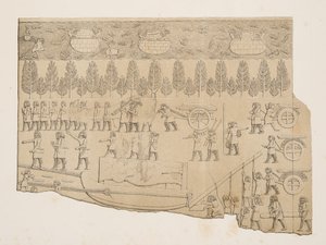 Dessiner un taureau - Austen Henry Layard