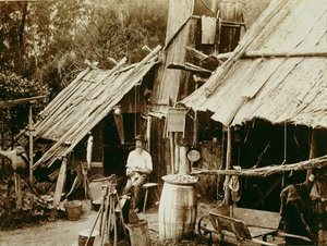 Prospecteur australien, c.1880s - Australian School