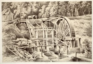 Moulin à écraser le quartz, de L