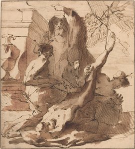 Le Martyre de Saint Simon - Austrian 18th Century