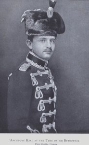 Archiduc Karl, plus tard Charles Ier, empereur d