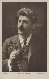 Fritz Kreisler, violoniste et compositeur autrichien - Austrian Photographer