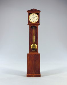 Une horloge de sol mensuelle avec équation du temps et calendrier complet, 1806