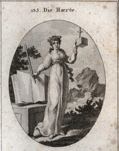 Allégorie de la sévérité couronnée d