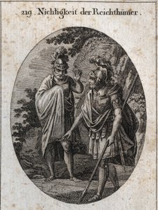 Allégorie de la vanité des richesses : l