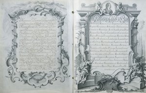 Ratification autrichienne du contrat de mariage de Marie-Antoinette, archiduchesse d
