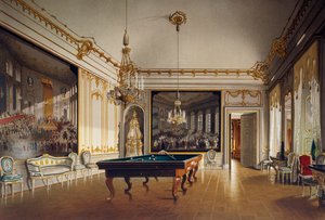 Salle de billard dans les Appartements Impériaux, Palais de Schönbrunn (Liste du patrimoine mondial de l