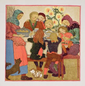 Réveillon de Noël, vers 1910, de 