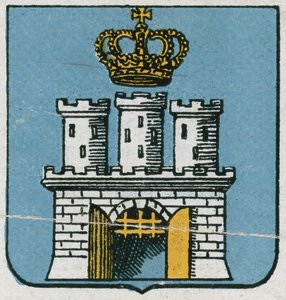 Blason de Grodek (Horodok), Ukraine - Austrian School