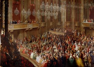 Concert à Vienne en présence de la famille impériale