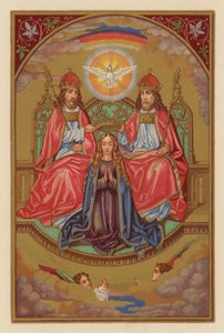 Couronnement de la Vierge Marie - Austrian School