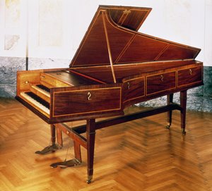 Clavecin appartenant à Franz Joseph Haydn (1732-1809) - Austrian School
