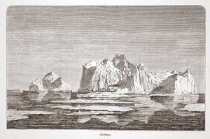 Icebergs, avec le Tegetthoff, 1876 - Austrian School