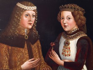 Ladislas Posthume roi de Bohême et Madeleine de Valois