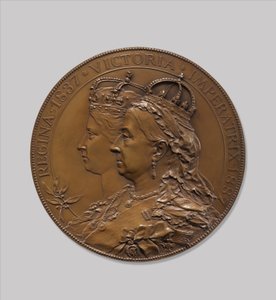 Médaille commémorant le jubilé de la reine Victoria - Austrian School