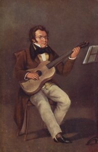 Portrait de Franz Schubert - Austrian School