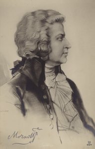 Portrait de Wolfgang Amadeus Mozart - Austrian School