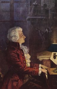 Portrait de Wolfgang Amadeus Mozart - Austrian School