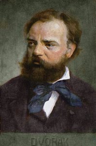 Carte postale représentant Antonin Dvorak (1841-1904) avant 1914 - Austrian School