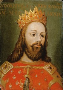 Rodolphe I (1218-91) empereur romain germanique non couronné, fondateur de la dynastie des Habsbourg - Austrian School