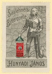Eau minérale Saxlehners Bitterquelle - Austrian School