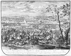 La bataille de Zenta, 1697