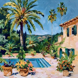 Villa méditerranéenne avec piscine