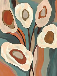 Plantes modernes aux accents terreux