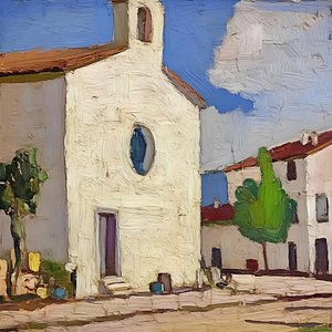 Une église de village pittoresque