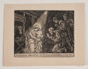 Carte de Noël et du Nouvel An - Axel Hou