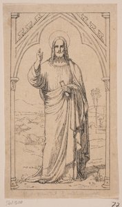 Christ bénissant - Axel Theodor Kittendorff