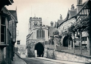 Église Saint-Jacques sur West Gate, Warwick, Warwickshire, 1929 - BC Clayton