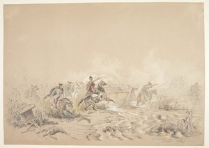 Scène de guerre - B. Bachmann Hohmann