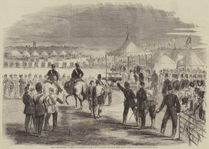Le concours de tir à la carabine à Wimbledon, Sa Majesté tirant le premier coup - B. Clayton