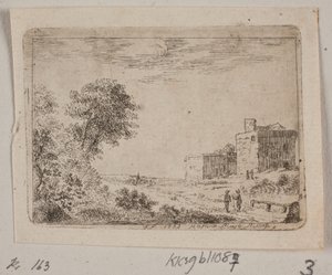 Une ruine - B. Flügge