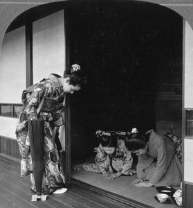 Trois femmes japonaises, Japon, 1905 - B. L. Singley