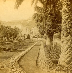 Monte Carlo, vue depuis le Casino, 1897
