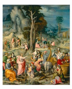 La Récolte de la Manne - Bacchiacca