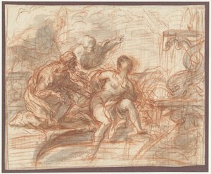 Suzanne et les vieillards - Baldassare Franceschini (attributed to)