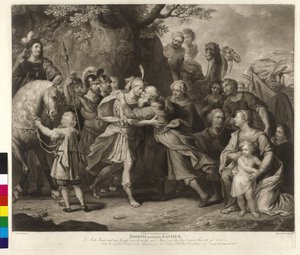 Joseph saluant son père