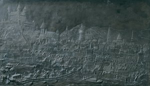 La chevauchée de Marie-Thérèse sur la colline du couronnement à Pressburg le 25 juin 1741 - Balthasar Ferdinand Moll