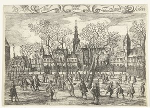 La Cour de Zélande à Middelbourg, 1644