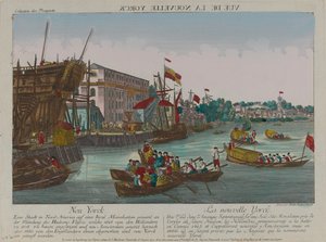 ?Vue de la Nouvelle Yorck?, vers 1776